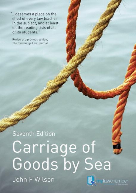 Cover: 9781408218938 | Carriage of Goods by Sea | John Wilson | Taschenbuch | Englisch | 2010