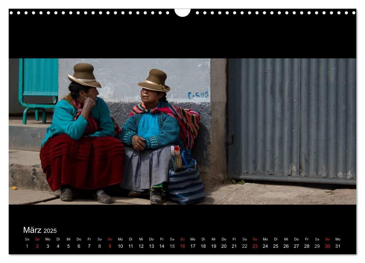 Bild: 9783435755042 | Peru &amp; Bolivien - Land der Inka (Wandkalender 2025 DIN A3 quer),...