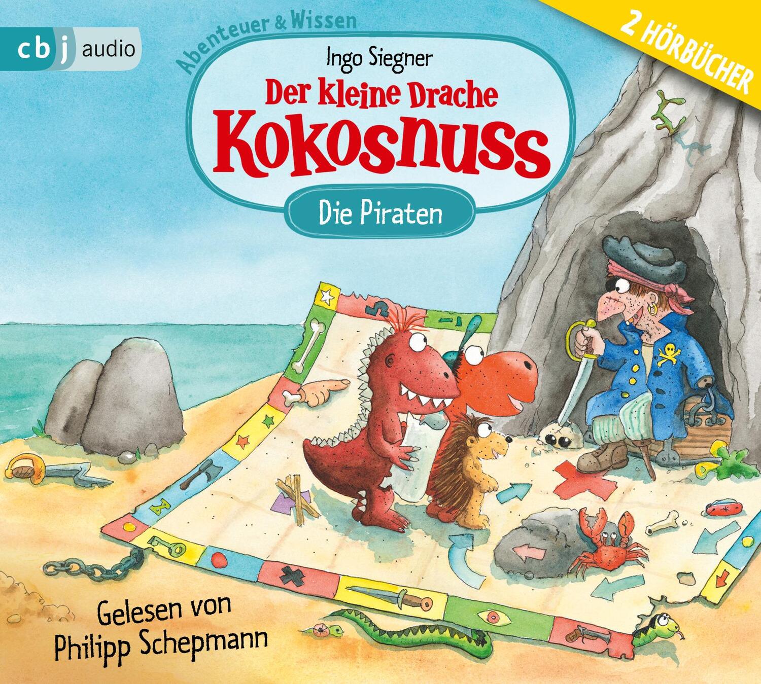 Cover: 9783837166965 | Der kleine Drache Kokosnuss - Abenteuer &amp; Wissen Piraten | Siegner
