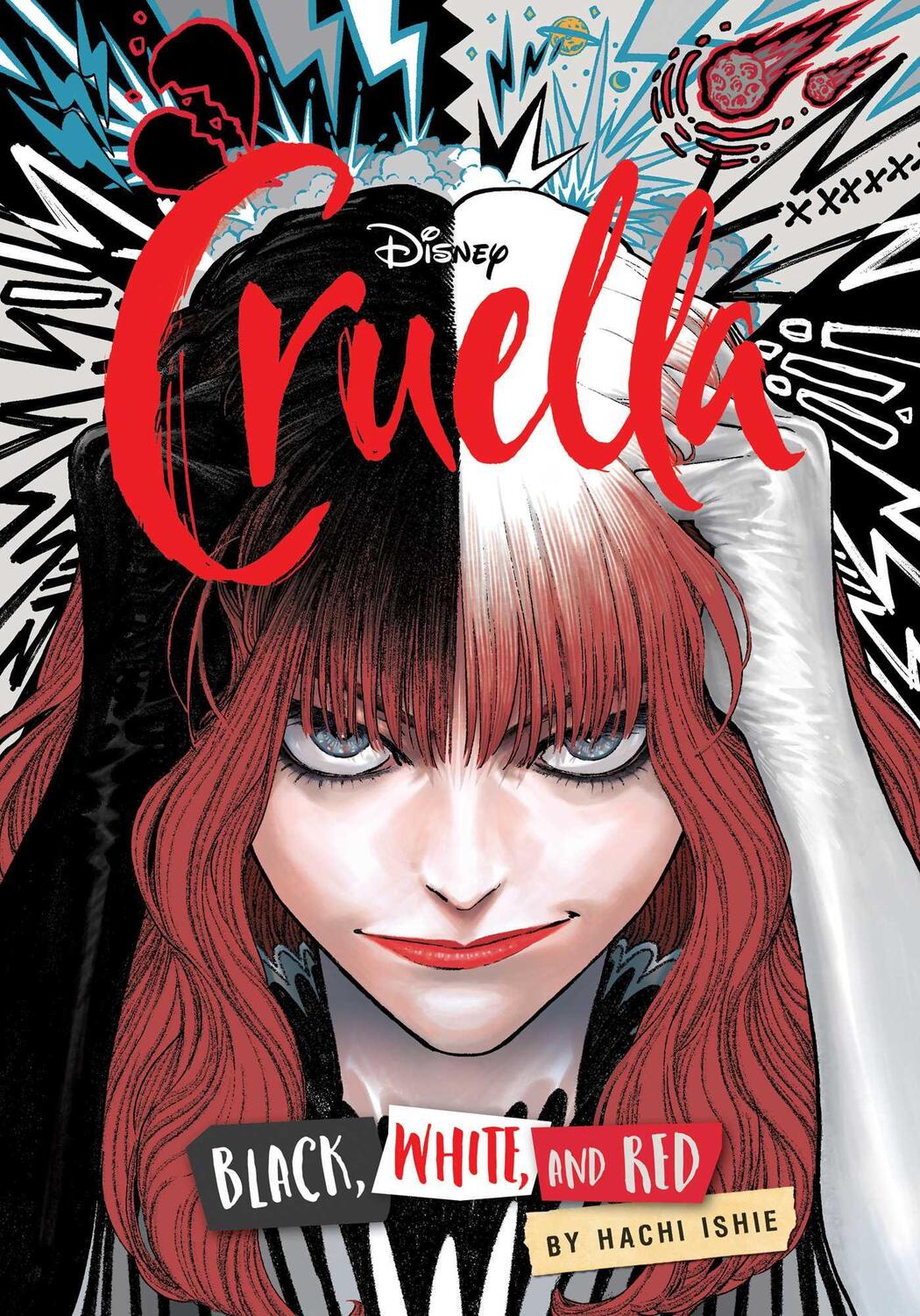 Cover: 9781974723478 | Disney Cruella | The Manga: Black, White, and Red | Taschenbuch | 2021