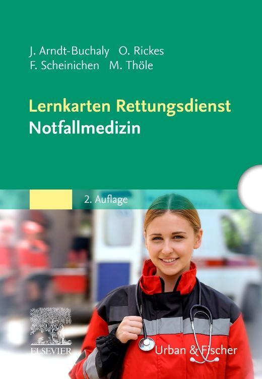 Cover: 9783437253812 | Lernkarten Rettungsdienst - Notfallmedizin | Matthias Thöle | Box