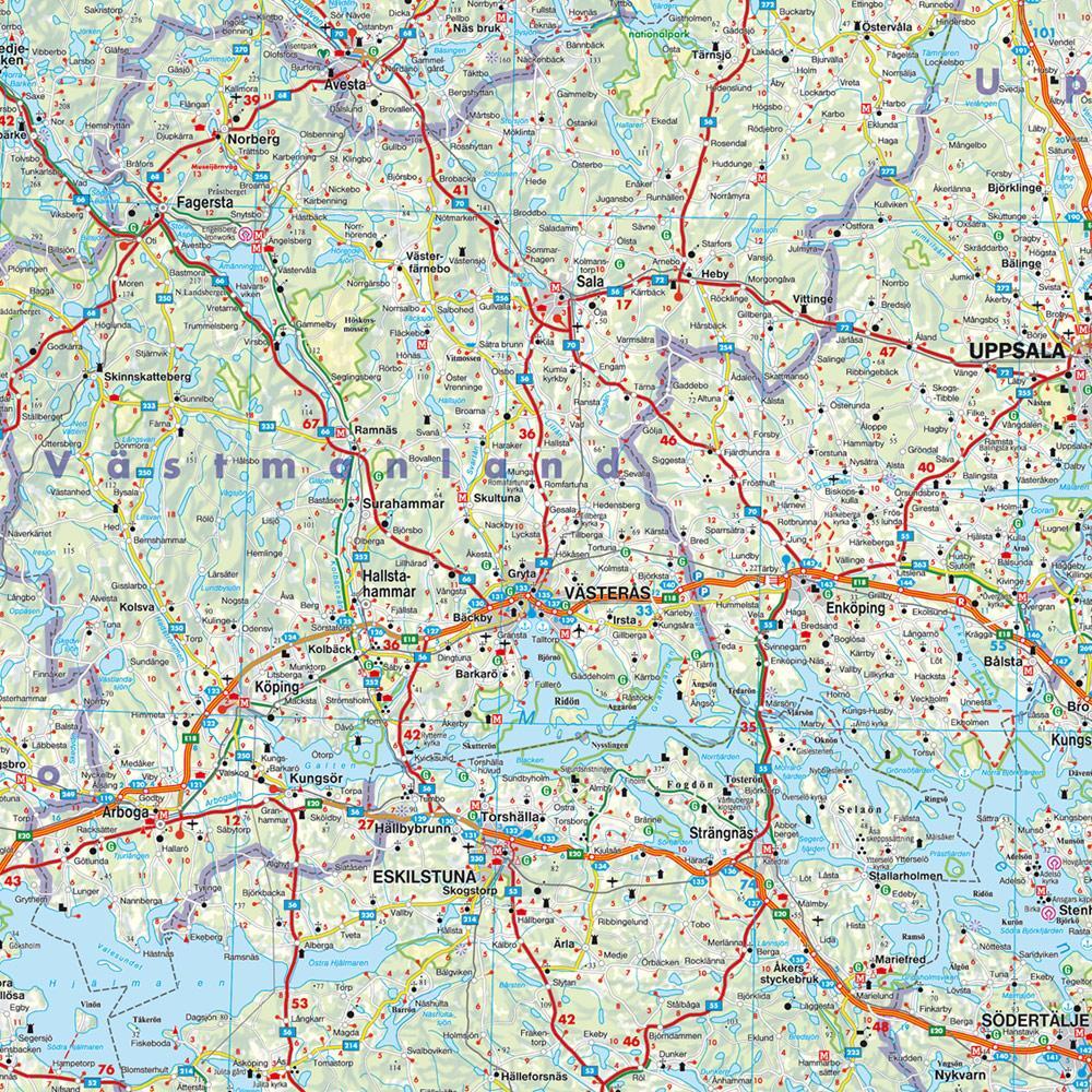 Bild: 9783707921687 | Schweden, Straßenkarte 1:600.000, freytag &amp; berndt | (Land-)Karte