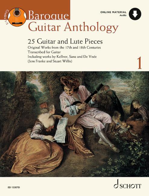 Cover: 9781847615473 | Baroque Guitar Anthology, Volume 1 28 Guitar and Lute Pieces -...