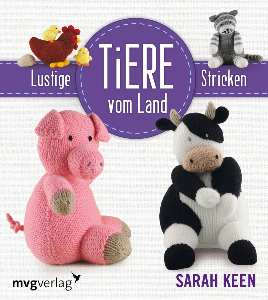 Cover: 9783868826210 | Lustige Tiere vom Lande stricken | Sarah Keen | Buch | 128 S. | 2015