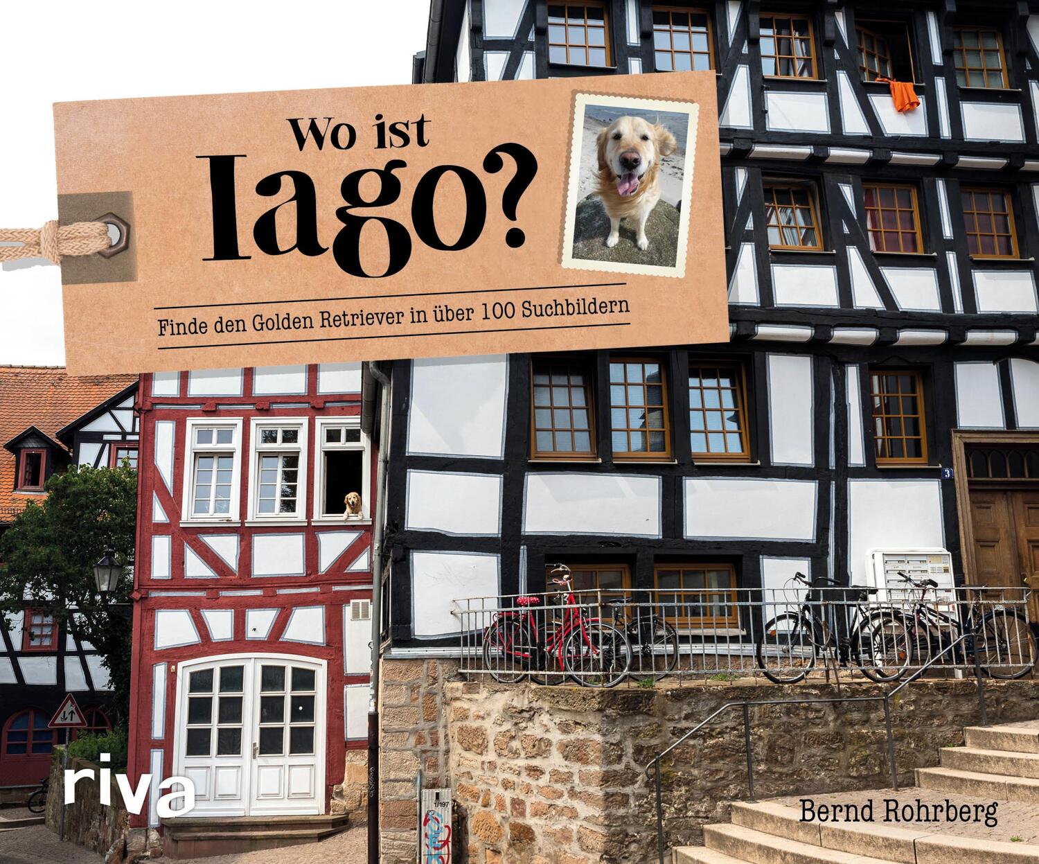 Cover: 9783742308382 | Wo ist Iago? | Finde den Golden Retriever in 100 Suchbildern | Buch