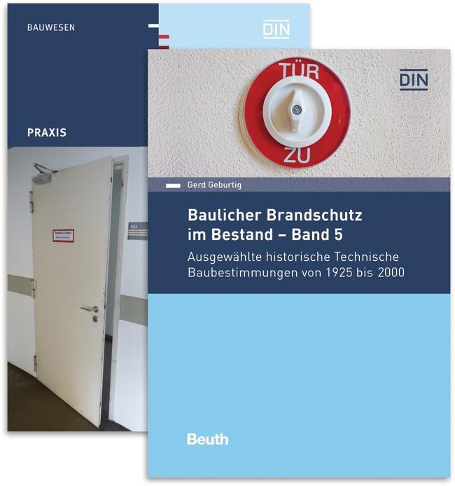 Cover: 9783410287971 | Baulicher Brandschutz im Bestand 2 Bände | Gerd Geburtig | Taschenbuch