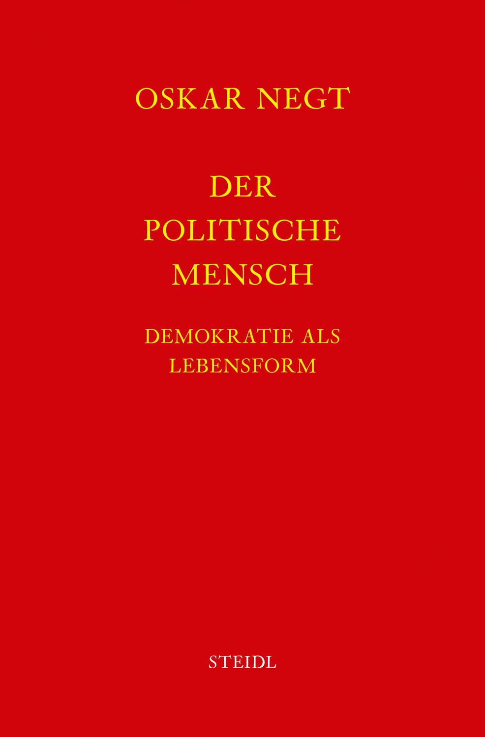 Cover: 9783869308913 | Werkausgabe Bd. 16 / Der politische Mensch | Demokratie als Lebensform