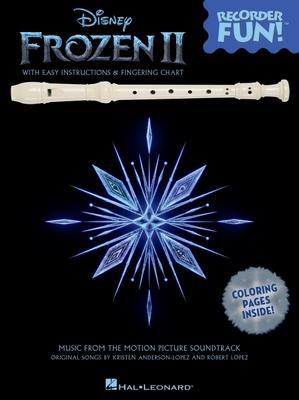 Cover: 9781540085382 | Frozen 2 - Recorder Fun! Songbook with Easy Instructions, Song...