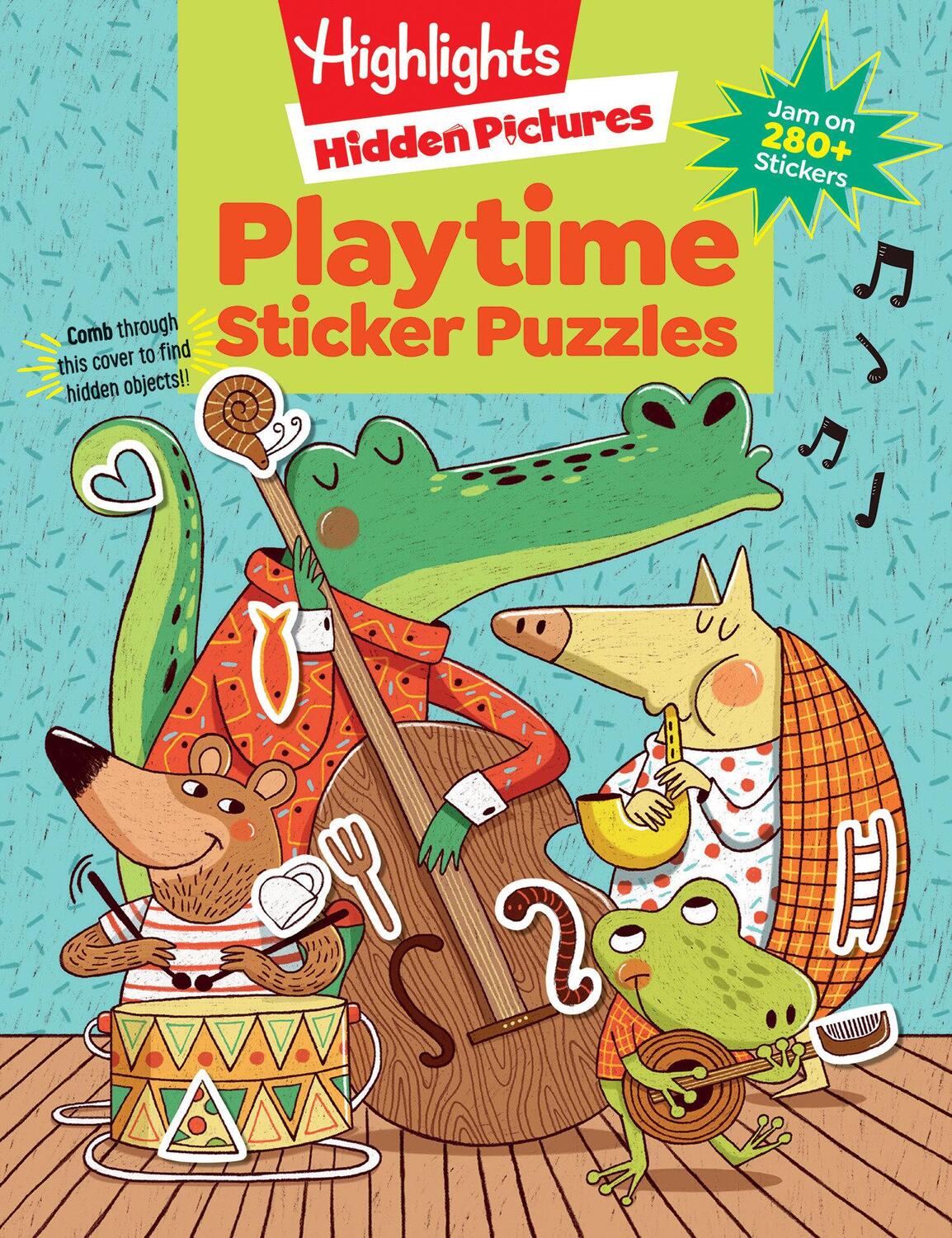 Cover: 9781620917862 | Playtime Sticker Puzzles | Highlights | Taschenbuch | Englisch | 2013