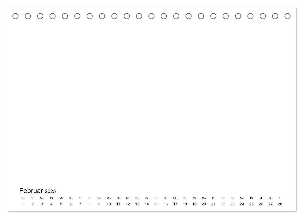 Bild: 9783435767212 | Bastelkalender - Weiss (Tischkalender 2025 DIN A5 quer), CALVENDO...