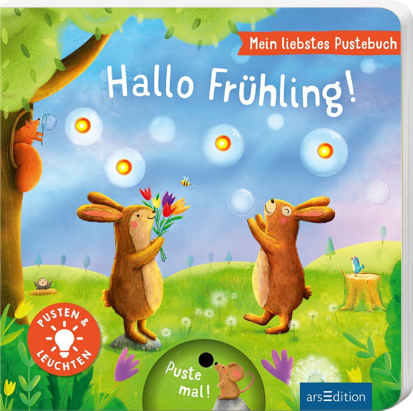 Cover: 9783845855530 | Mein liebstes Pustebuch - Hallo Frühling! | Pusten &amp; leuchten | Höck