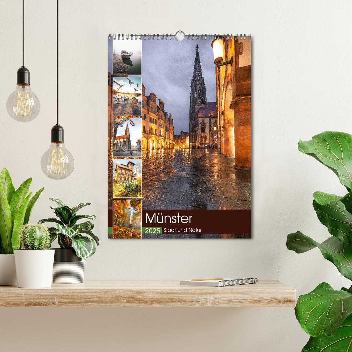 Bild: 9783435935758 | Münster - Stadt und Natur (Wandkalender 2025 DIN A3 hoch), CALVENDO...