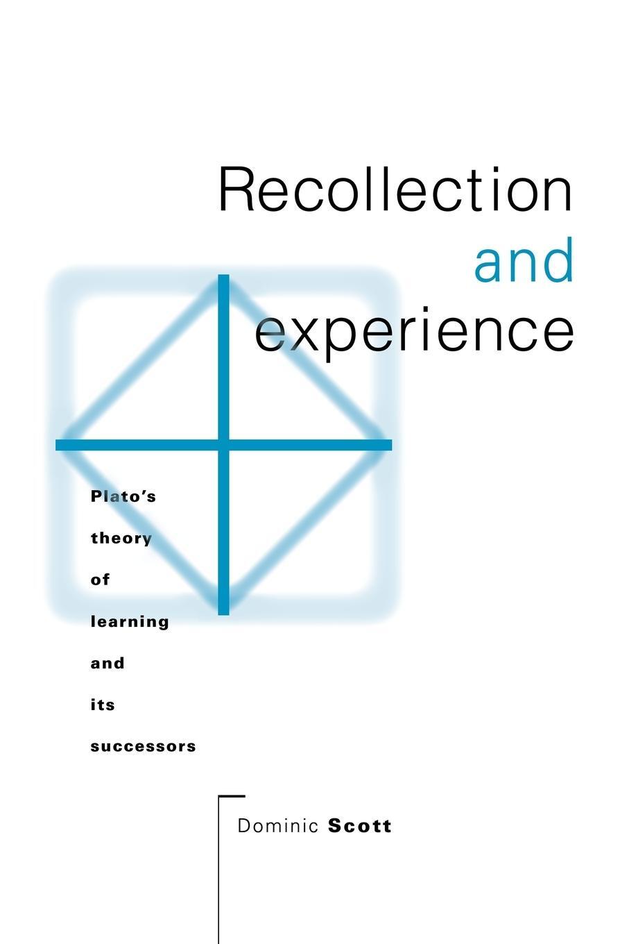 Cover: 9780521030915 | Recollection and Experience | Dominic Scott | Taschenbuch | Paperback