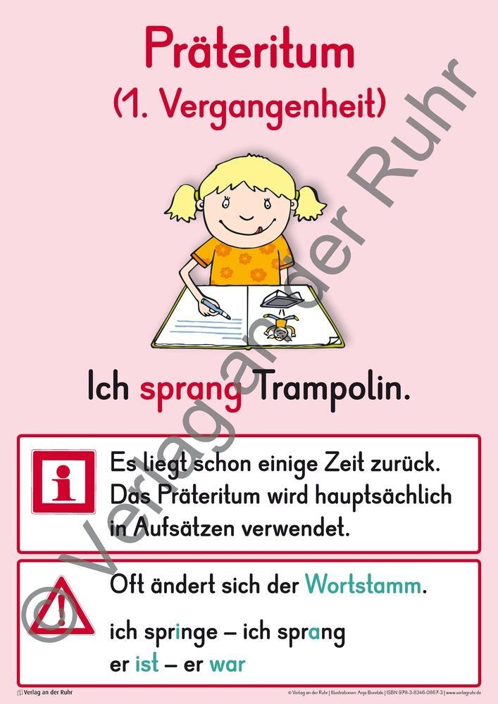 Bild: 9783834608673 | Merk-Poster Deutsch-Wissen auf einen Blick Klasse 3/4 | Ruhr | Poster