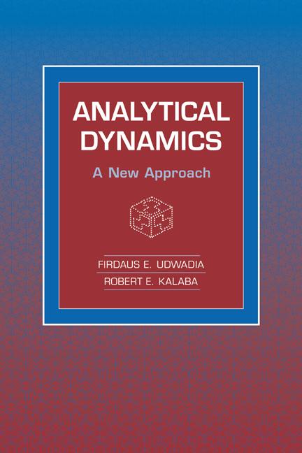 Cover: 9780521048330 | Analytical Dynamics | A New Approach | Firdaus E. Udwadia (u. a.)