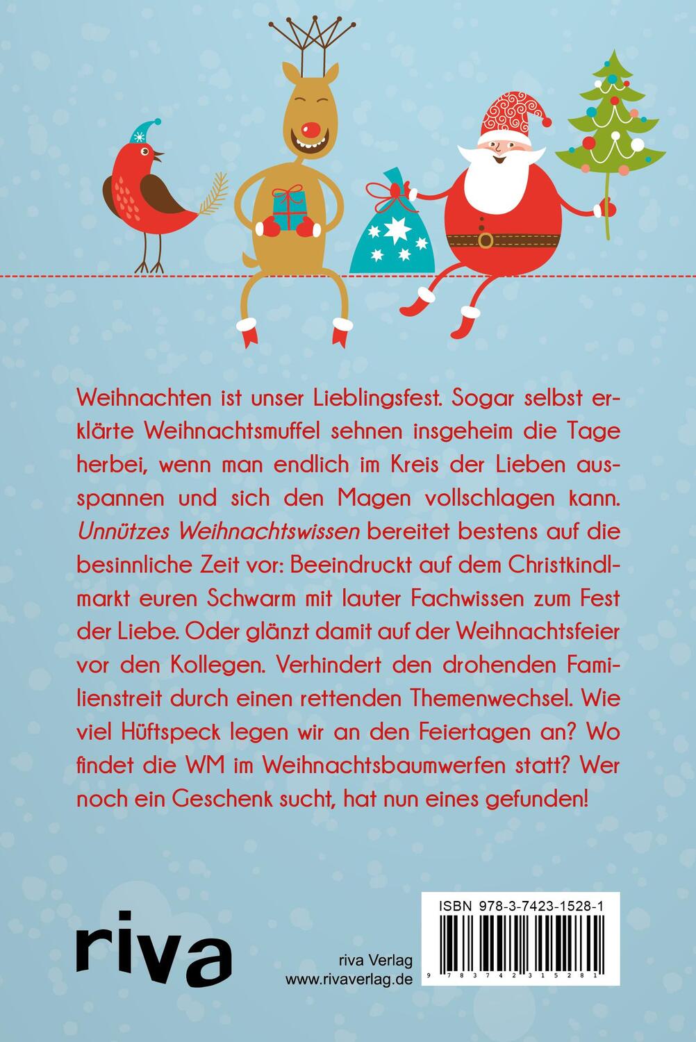 Rückseite: 9783742315281 | Unnützes Weihnachtswissen | Doris Preißler | Taschenbuch | 160 S.