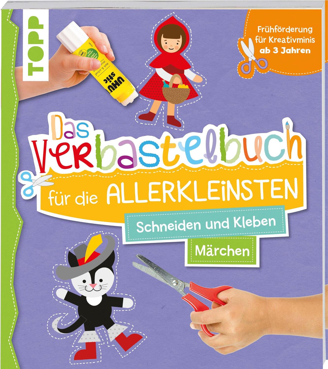 Cover: 9783772446238 | Das Verbastelbuch für die Allerkleinsten. Schneiden und Kleben....
