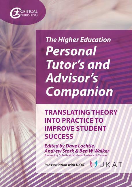 Cover: 9781913453459 | The Higher Education Personal Tutor's and Advisor's Companion | Buch