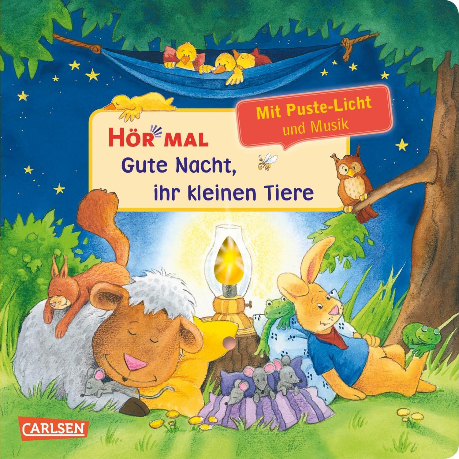 Cover: 9783551252944 | Hör mal (Soundbuch): Mach mit - Pust aus: Gute Nacht, ihr kleinen...