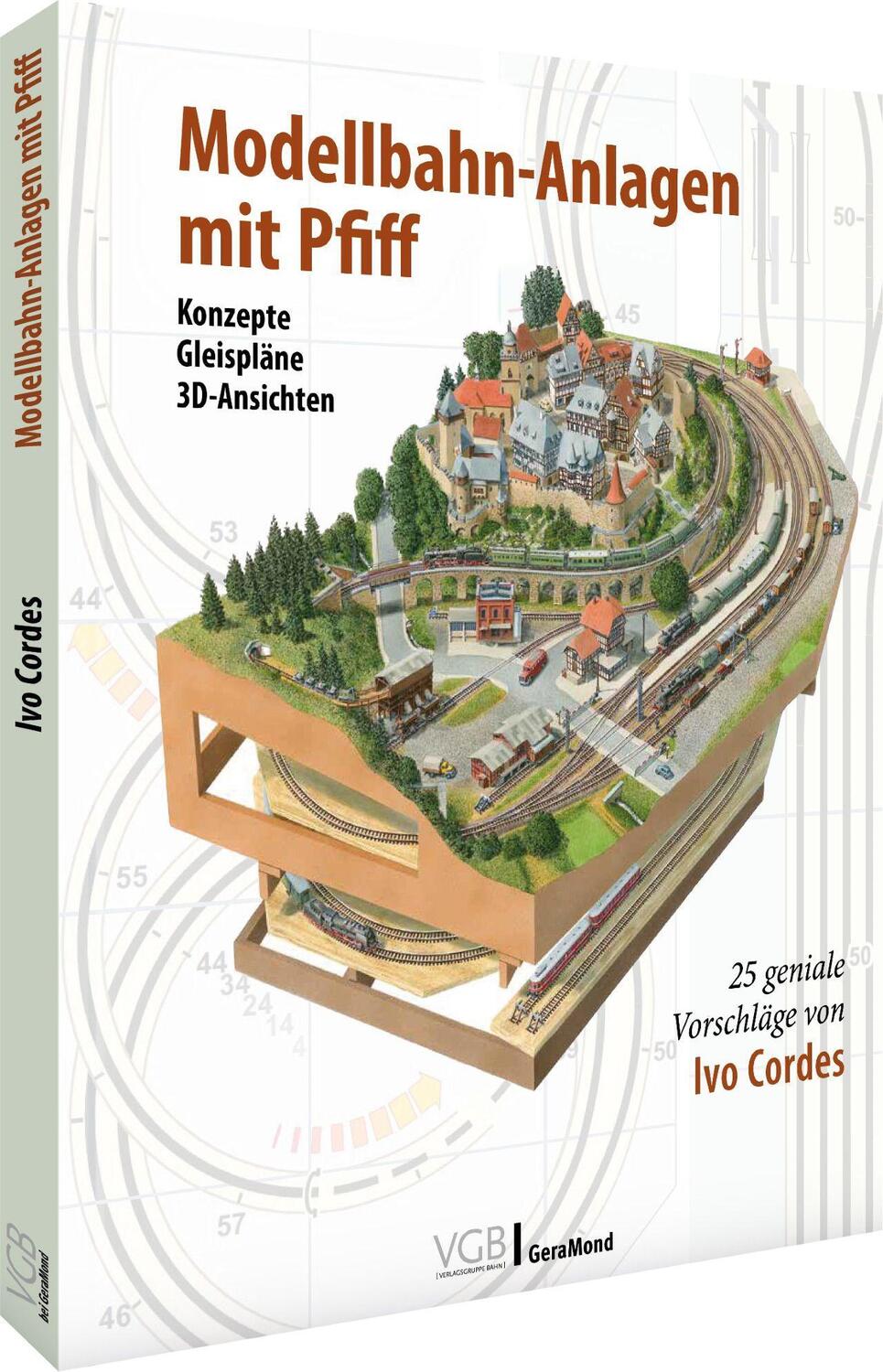 Cover: 9783964533623 | Modellbahn-Anlagen mit Pfiff: Konzepte, Gleispläne, 3D-Ansichten