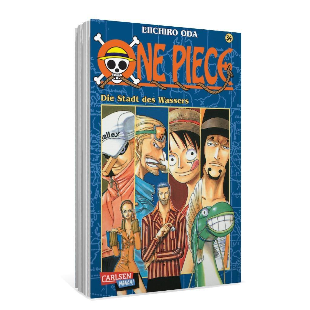 Bild: 9783551757241 | One Piece 34. Die Stadt des Wassers | Eiichiro Oda | Taschenbuch