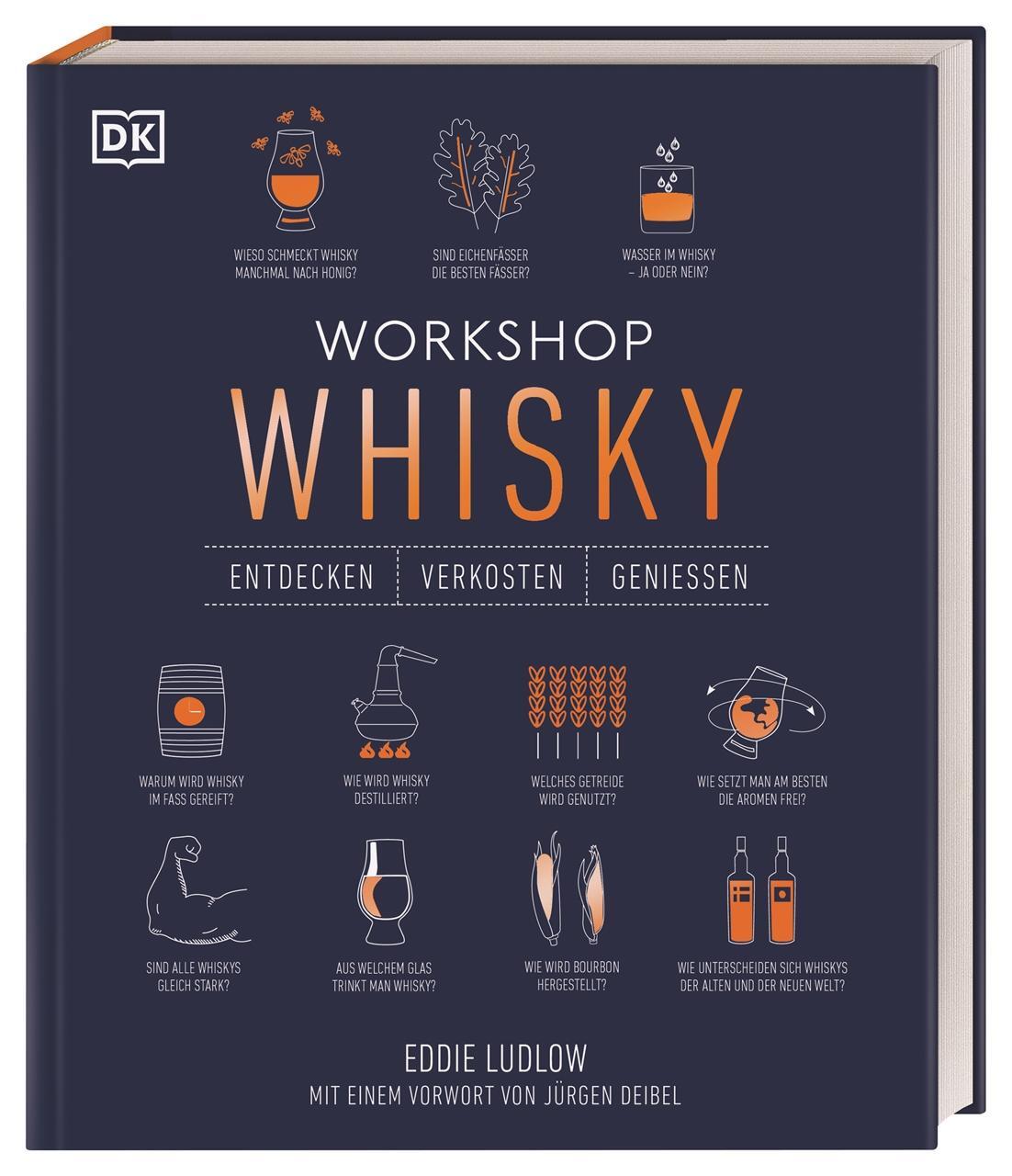 Cover: 9783831039890 | Workshop Whisky | Entdecken, Verkosten, Genießen | Eddie Ludlow | Buch