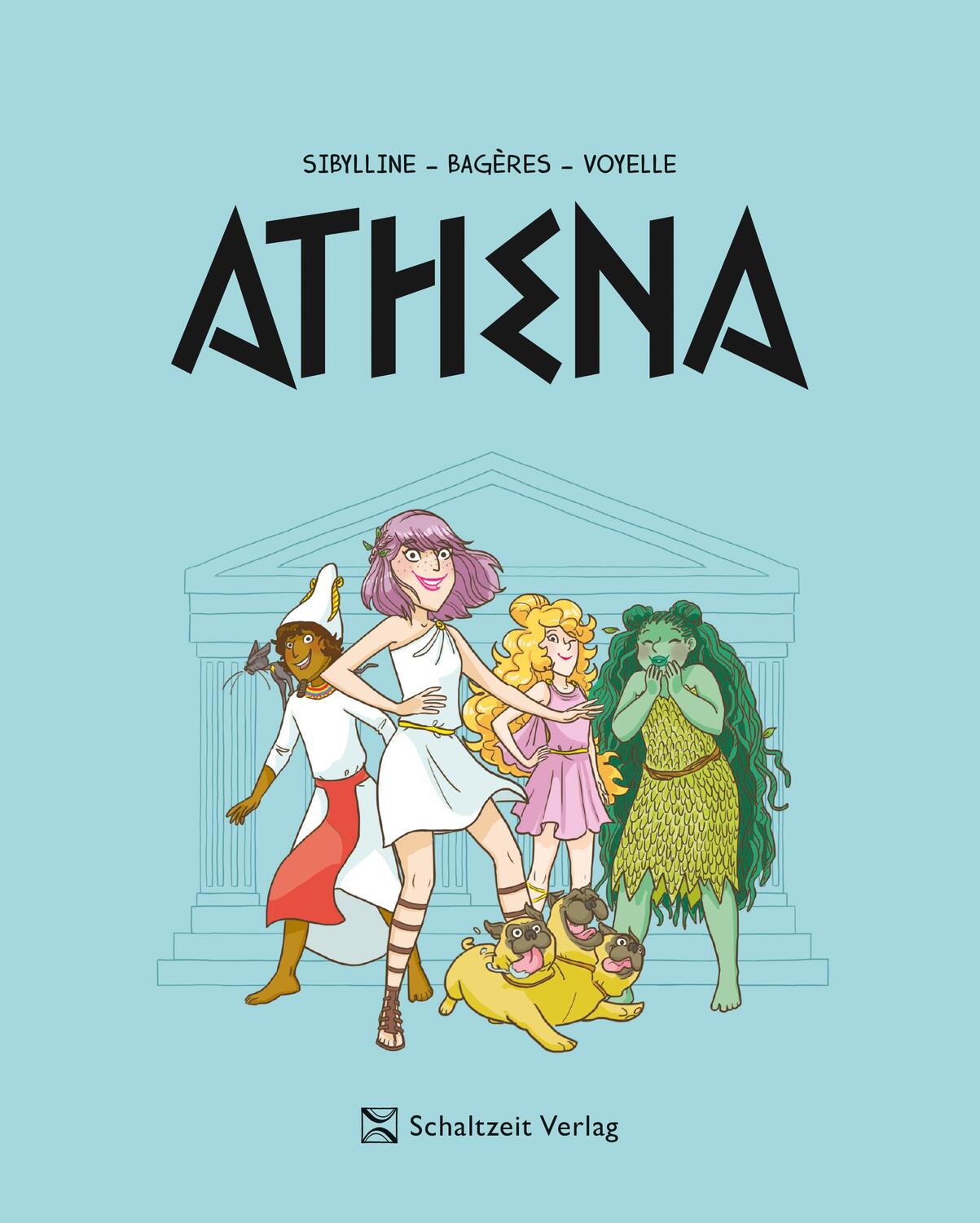 Cover: 9783946972709 | Athena - Band 1 | Auf der Götterschule des Olymp | Sibylline (u. a.)