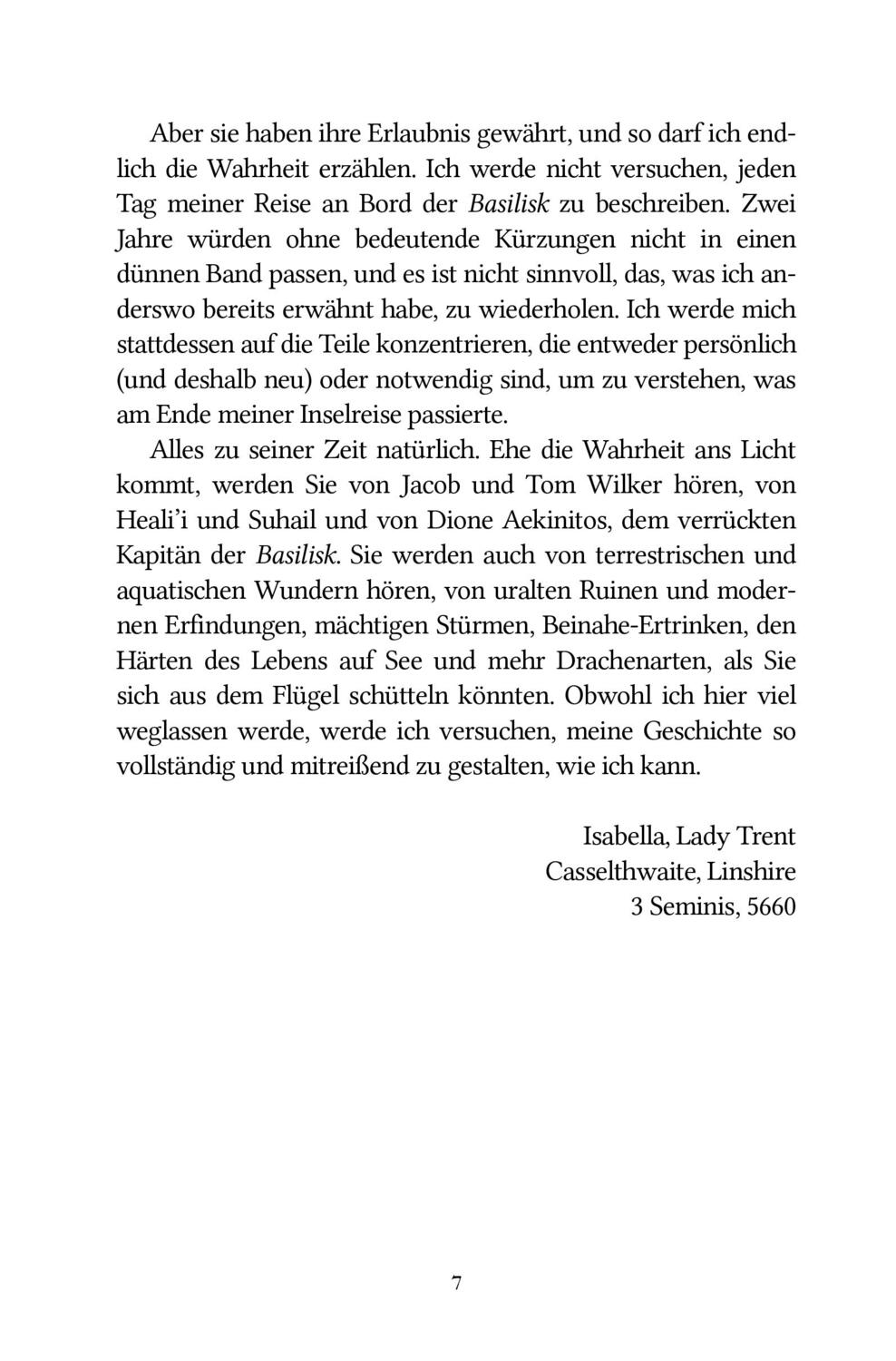 Bild: 9783959816601 | Lady Trents Memoiren 3 | Die Reise der Basilisk | Marie Brennan | Buch