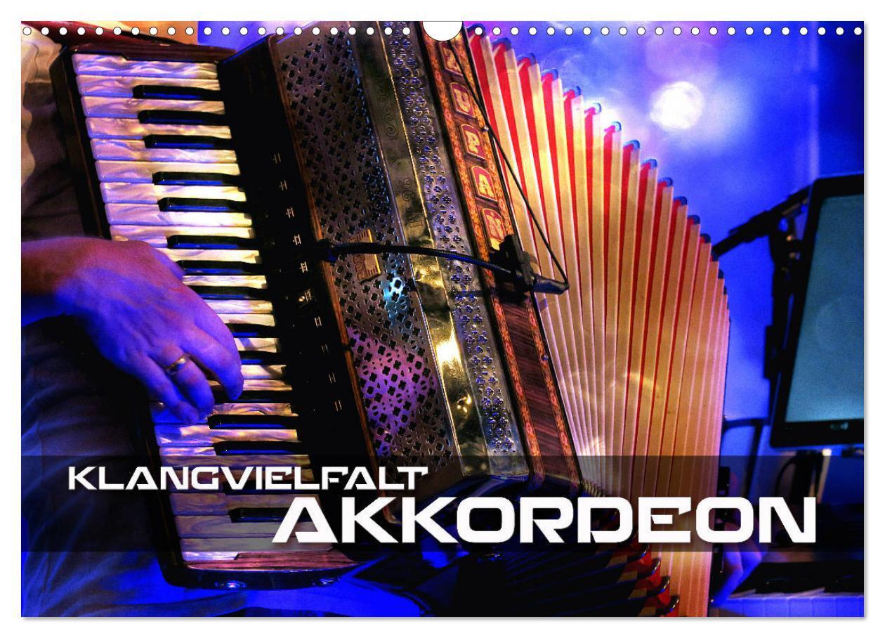 Cover: 9783383141928 | Klangvielfalt Akkordeon (Wandkalender 2024 DIN A3 quer), CALVENDO...