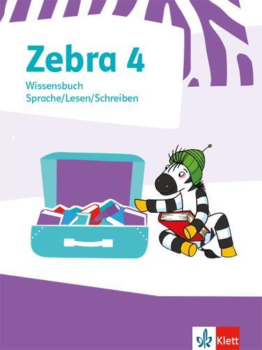 Cover: 9783122709860 | Zebra 4. Wissensbuch Klasse 4 | Broschüre | Deutsch | 2020 | Klett