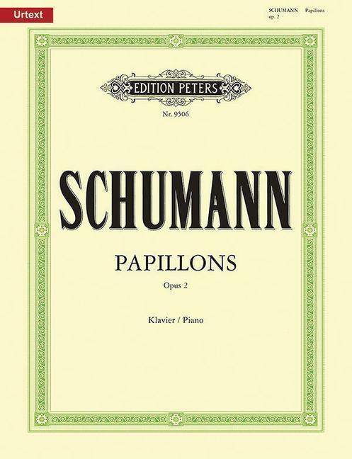 Cover: 9790014077129 | Papillons Op. 2 for Piano | Urtext | Robert Schumann | Taschenbuch