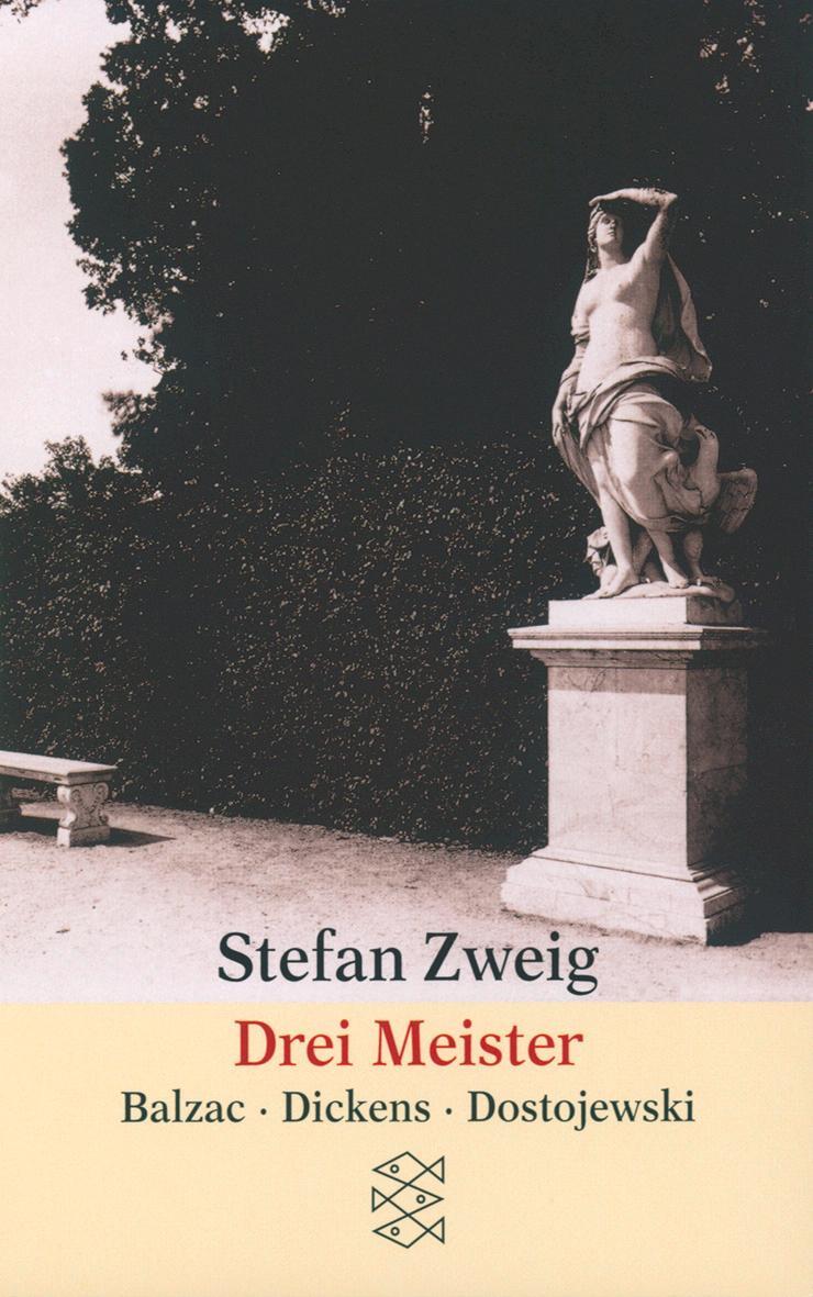 Cover: 9783596122783 | Drei Meister. Balzac, Dickens, Dostojewski | Stefan Zweig | Buch