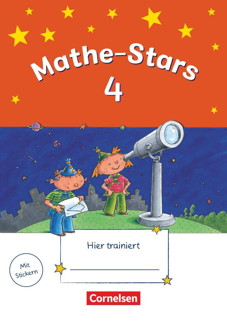 Cover: 9783637015456 | Mathe-Stars 4. Schuljahr. Übungsheft mit Lösungsheft | Hatt (u. a.)