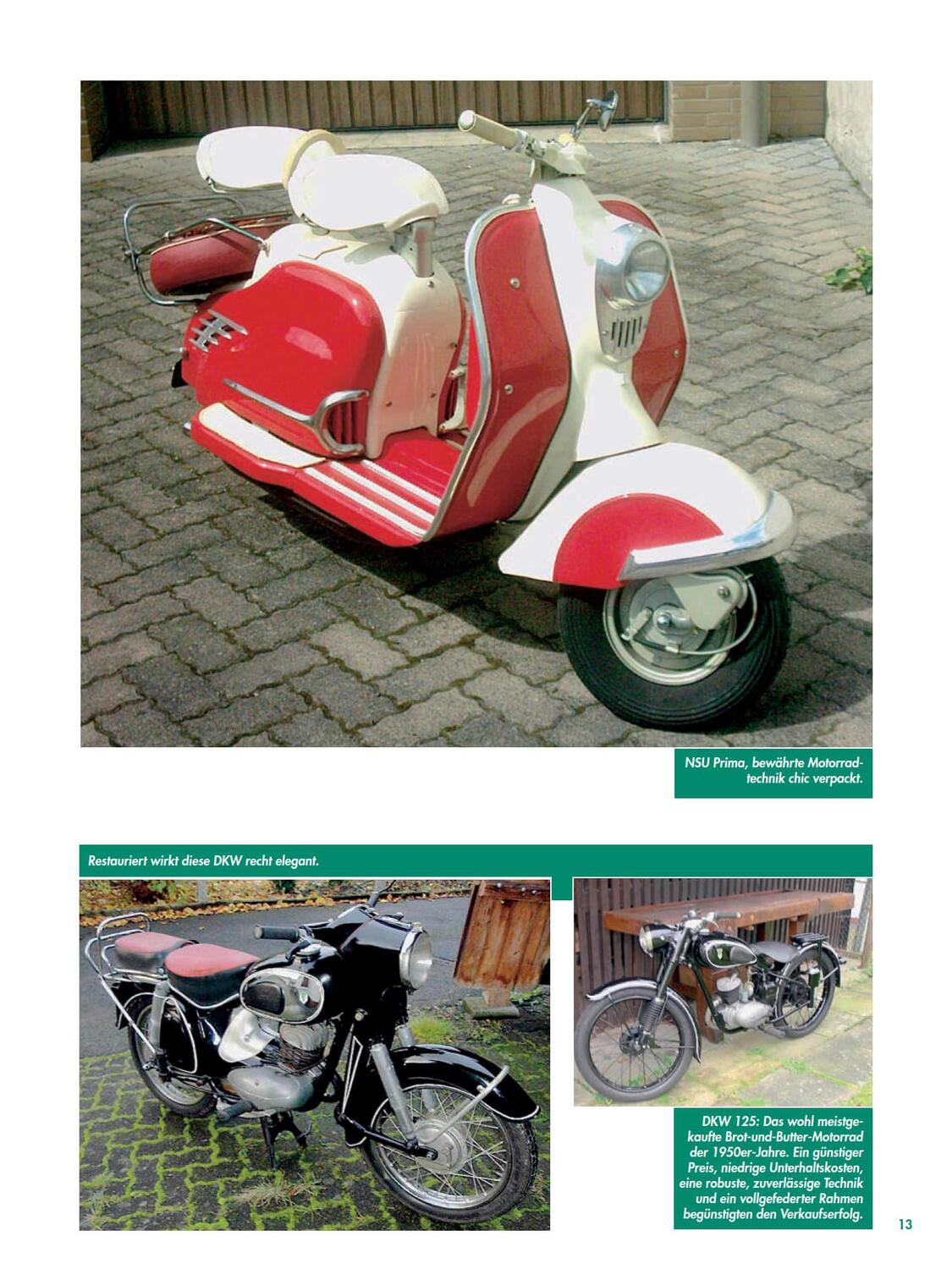 Bild: 9783831325207 | Freiheit auf zwei Rädern - Motorräder der 50er - 80er Jahre | Buch