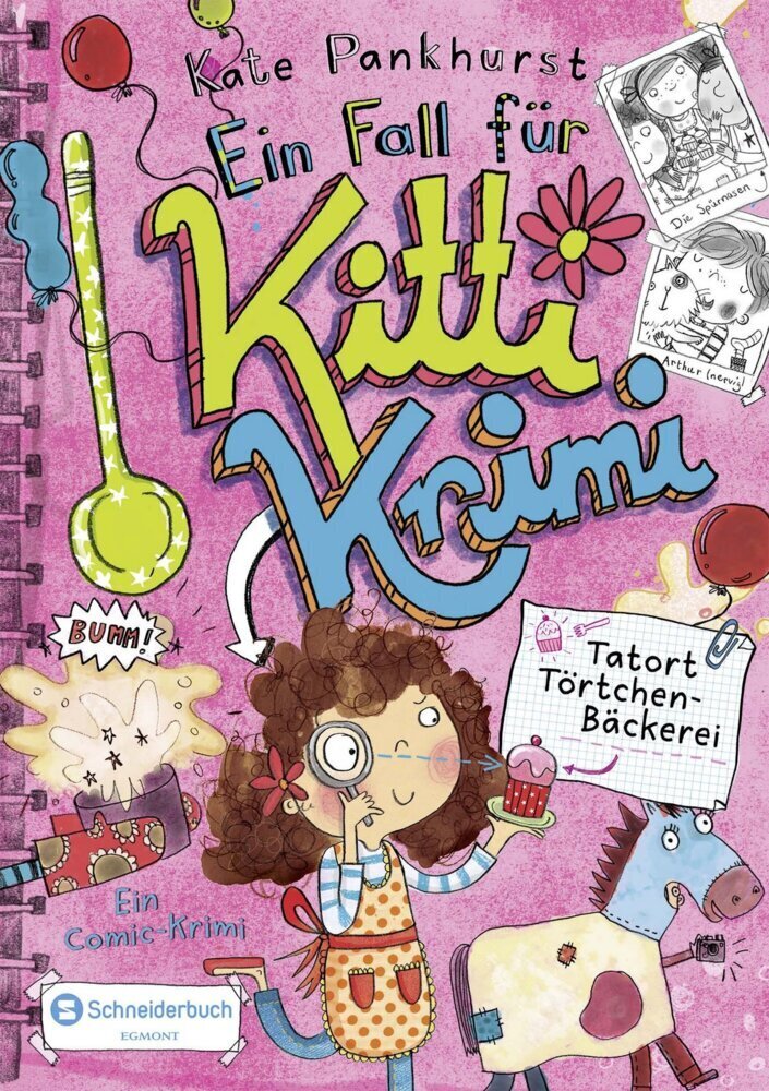 Cover: 9783505134203 | Ein Fall für Kitti Krimi - Tatort Törtchen-Bäckerei | Ein Comic-Krimi