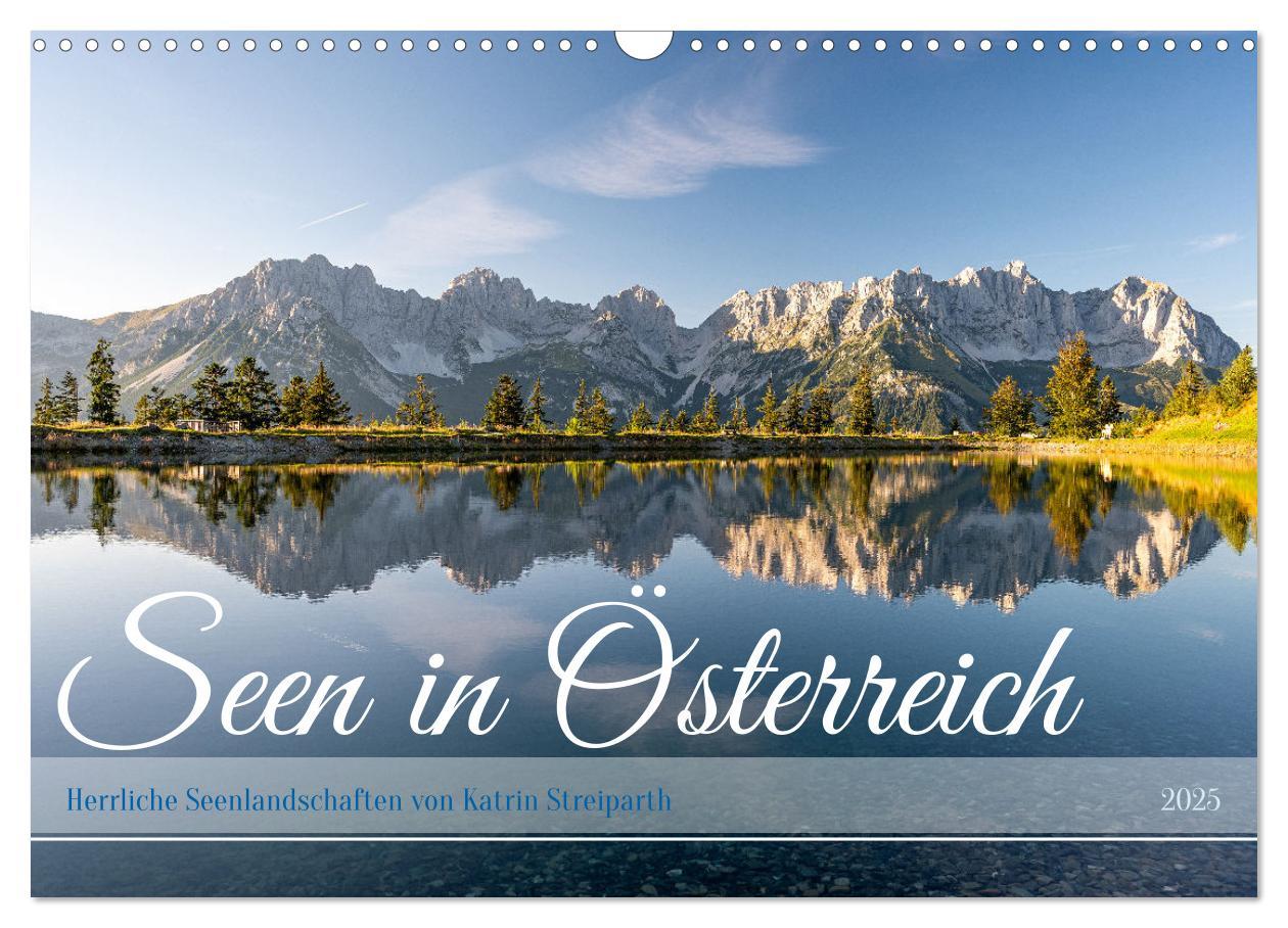 Cover: 9783383802171 | Seen in Österreich (Wandkalender 2025 DIN A3 quer), CALVENDO...