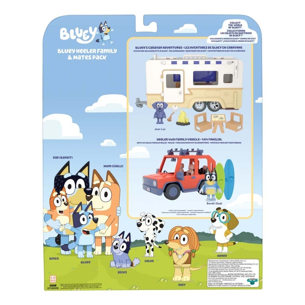 Bild: 630996171998 | BLUEY Figuren 8er Mega-Pack | Stück | 300168 | Deutsch | InVento