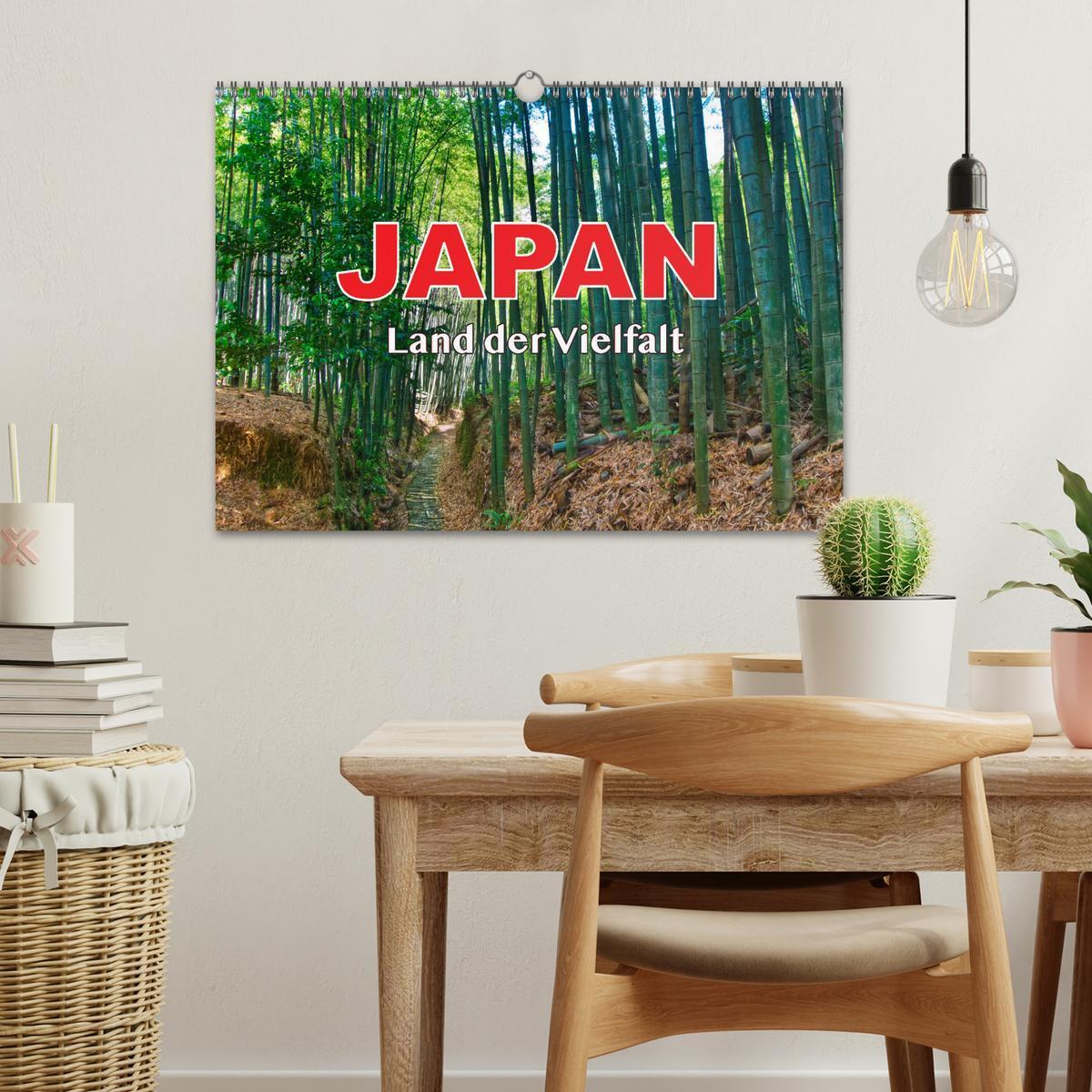 Bild: 9783383916335 | Japan - Land der Vielfalt (Wandkalender 2025 DIN A3 quer), CALVENDO...