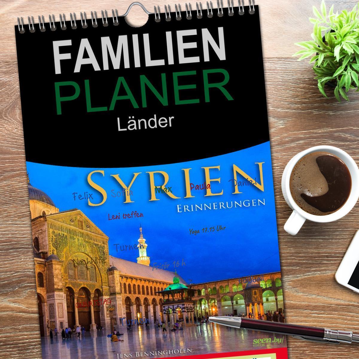 Bild: 9783457113660 | Familienplaner 2025 - Syrien - Erinnerungen mit 5 Spalten...