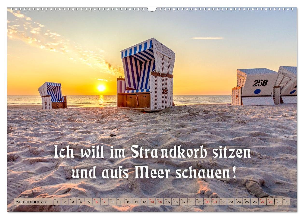 Bild: 9783435042838 | Sehnsucht zum Meer (hochwertiger Premium Wandkalender 2025 DIN A2...