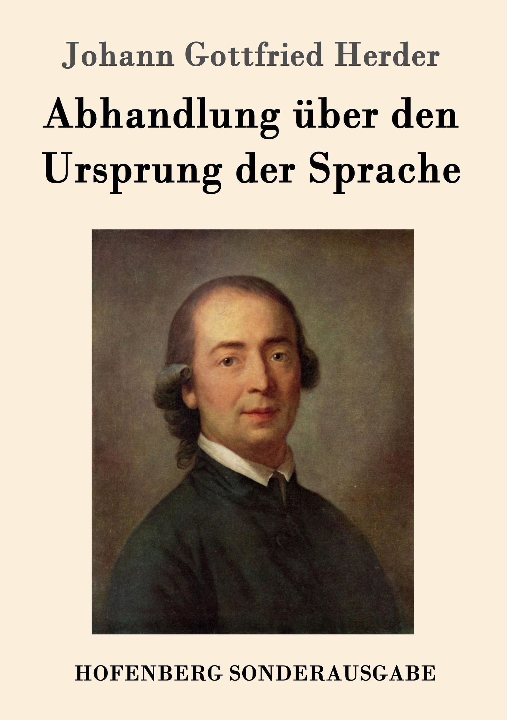 Cover: 9783743707405 | Abhandlung über den Ursprung der Sprache | Johann Gottfried Herder