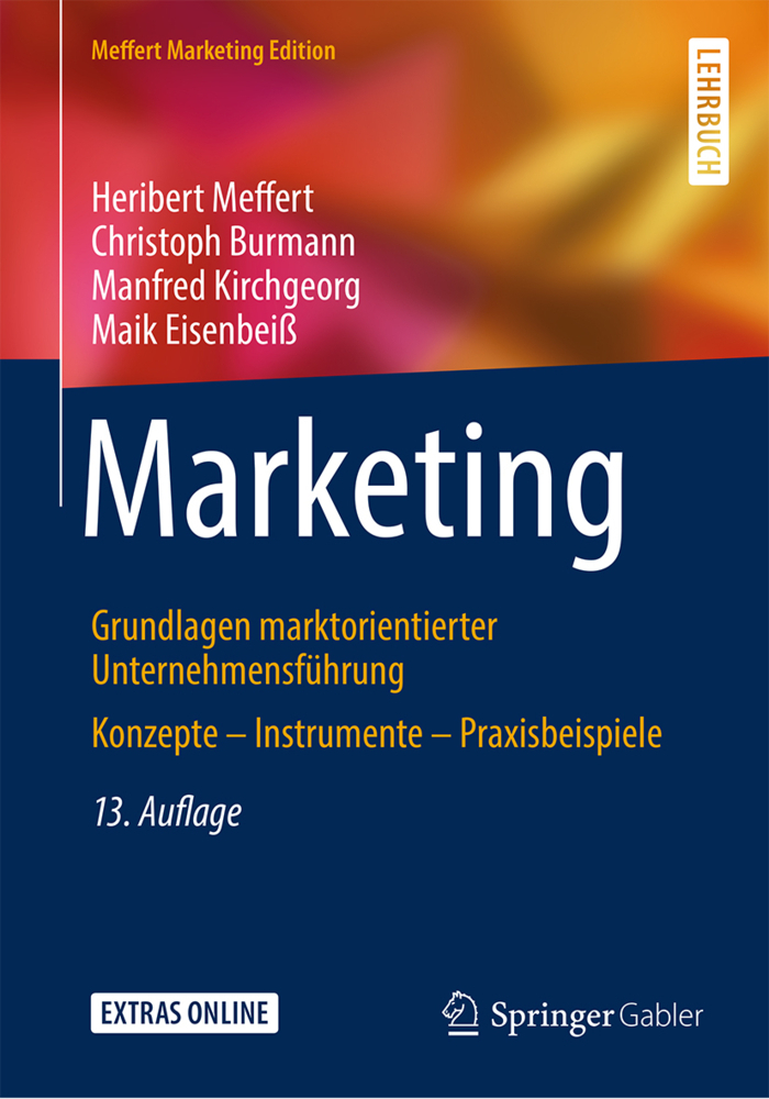 Cover: 9783658211950 | Marketing | Heribert Meffert (u. a.) | Buch | XVIII | Deutsch | 2018
