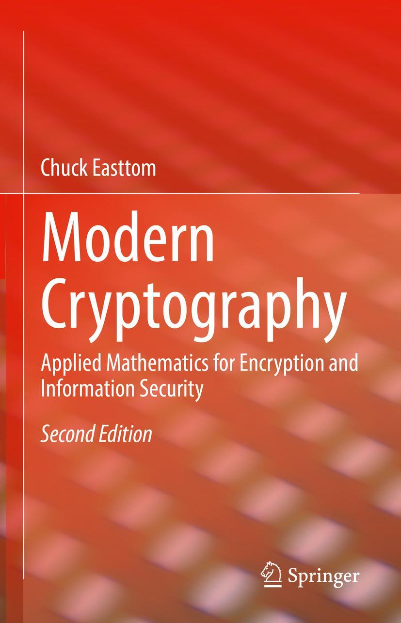 Cover: 9783031123030 | Modern Cryptography | William Easttom | Buch | xxiv | Englisch | 2022