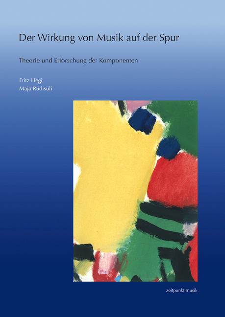 Cover: 9783895007361 | Der Wirkung von Musik auf der Spur | Fritz Hegi (u. a.) | Taschenbuch