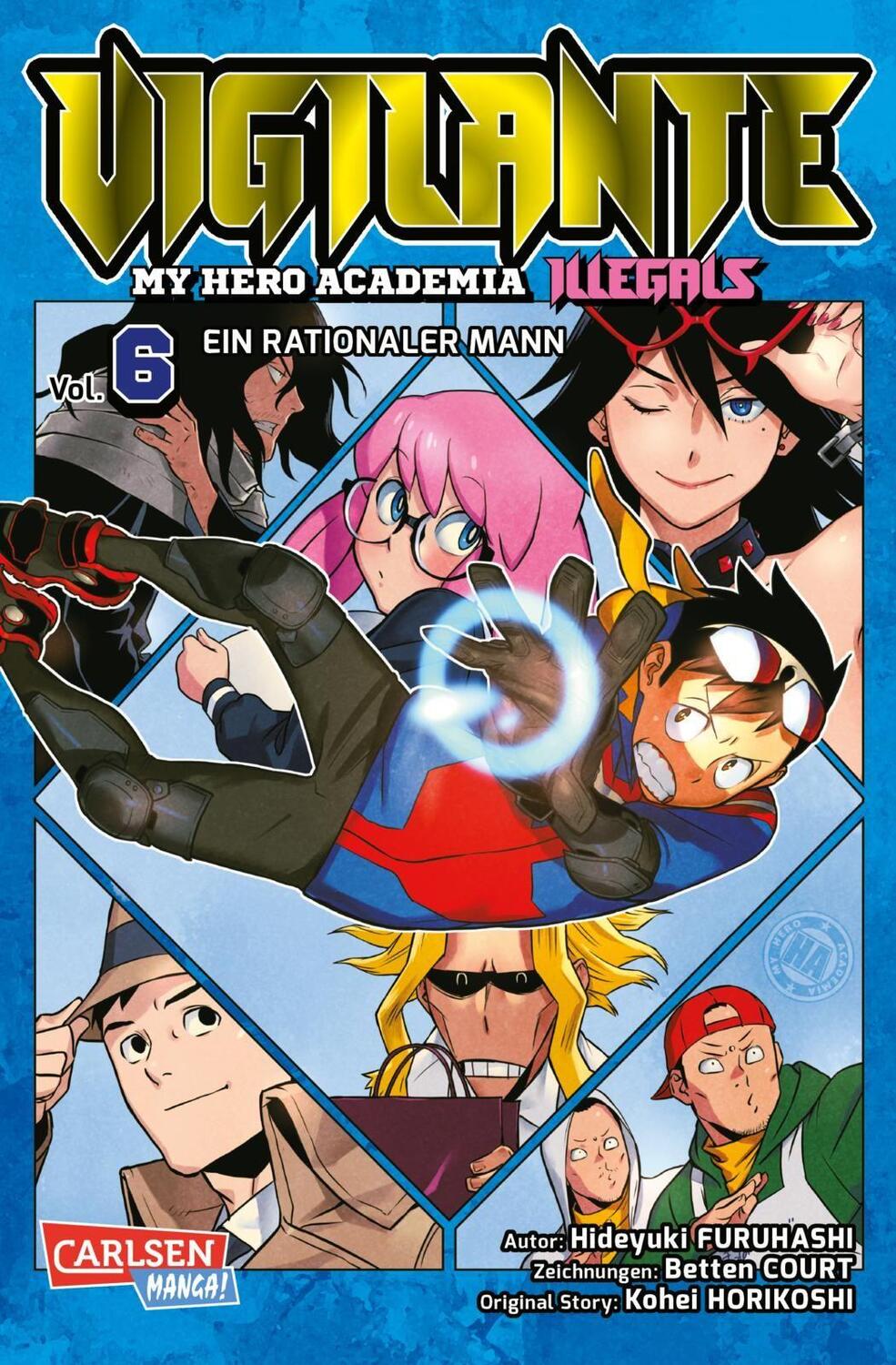 Cover: 9783551717290 | Vigilante - My Hero Academia Illegals 6 | Kohei Horikoshi (u. a.)