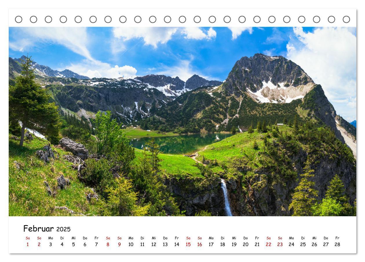 Bild: 9783383921155 | Traumhafte Orte - Berge, Seen und Meer (Tischkalender 2025 DIN A5...