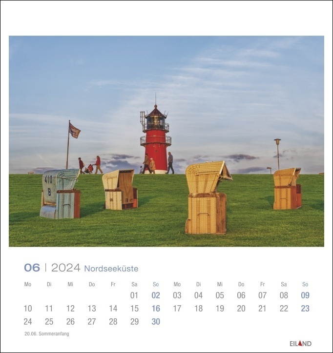 Bild: 9783964022783 | Nordseeküste Postkartenkalender 2024. Fotokalender im...