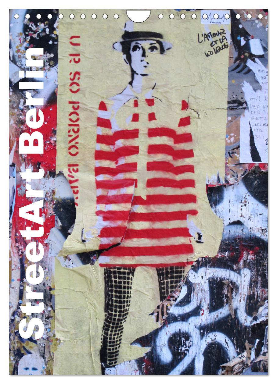 Cover: 9783435956098 | StreetArt Berlin (Wandkalender 2025 DIN A4 hoch), CALVENDO...