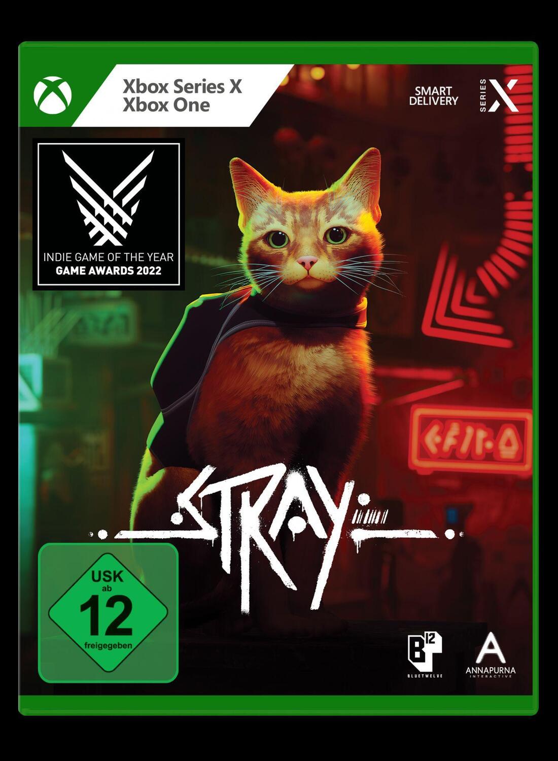 Cover: 811949036780 | Stray XBox 2 Smart Delivery | Blu-ray Disc | Deutsch | 2023