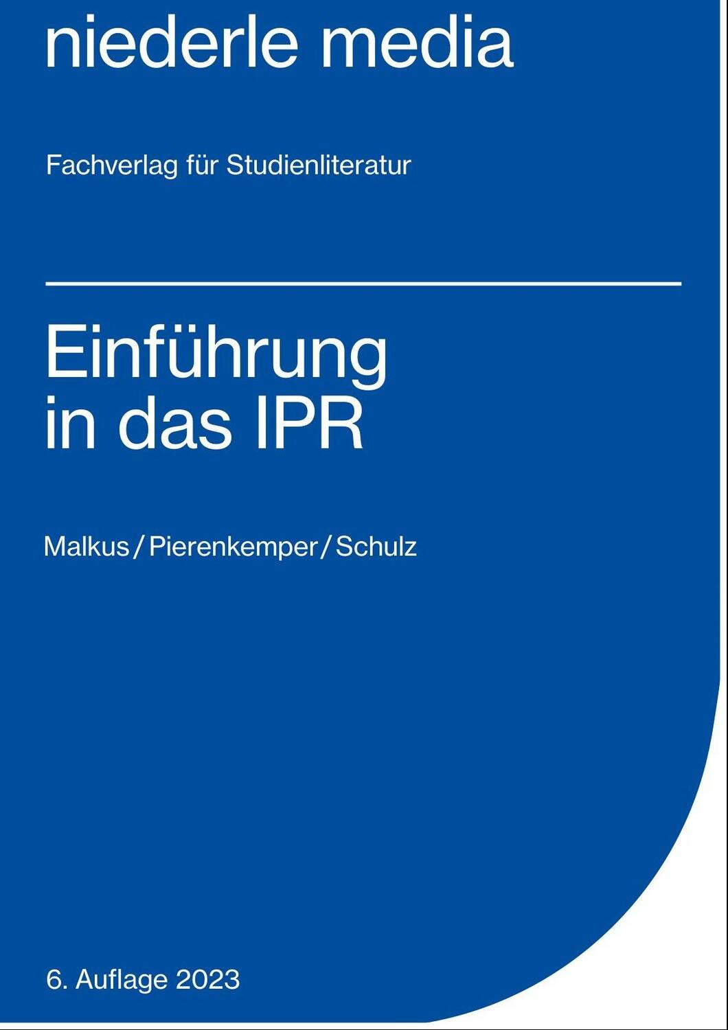 Cover: 9783867241540 | Einführung in das IPR | Internationales Privatrecht - 2020 | Buch